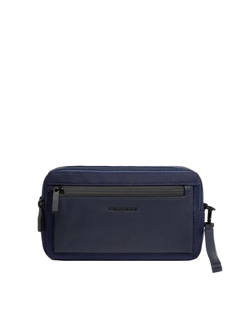 Pochette uomo a due scomparti PIQUADRO | AC4221S138SBLU