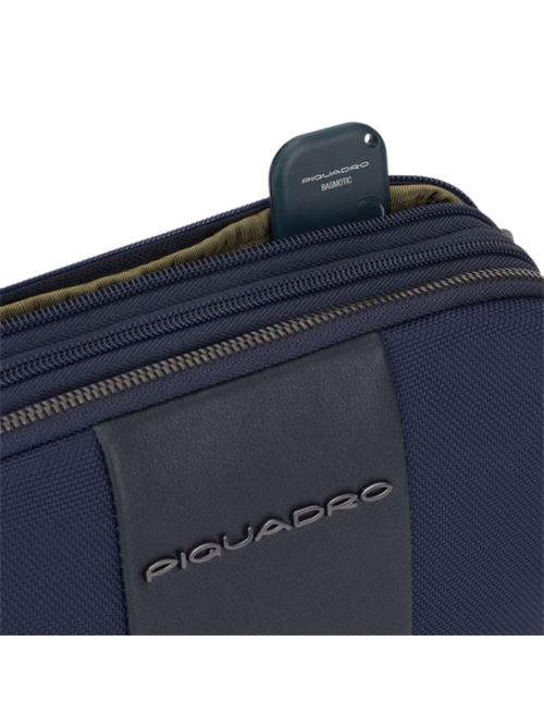 Pochette a due scomparti PIQUADRO | AC5940BR2RSBLU