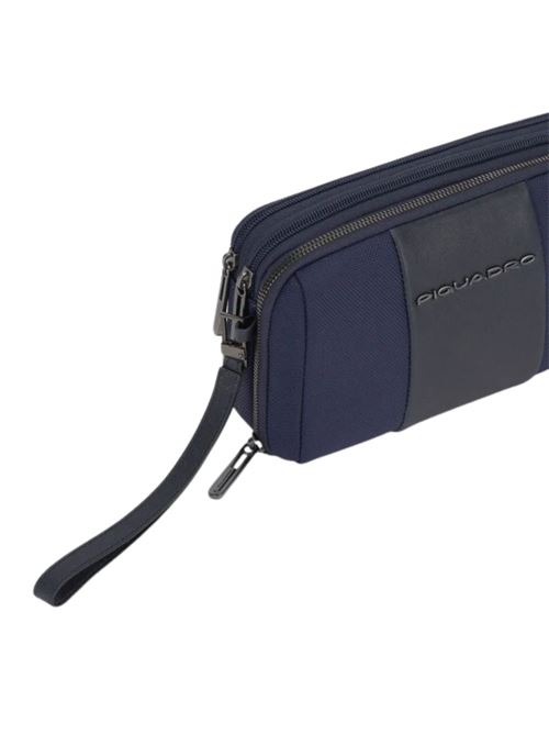 Pochette a due scomparti PIQUADRO | AC5940BR2RSBLU