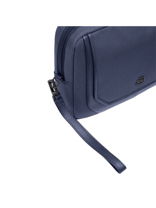 Men's recycled fabric clutch bag PIQUADRO | AC6961S143EBLU