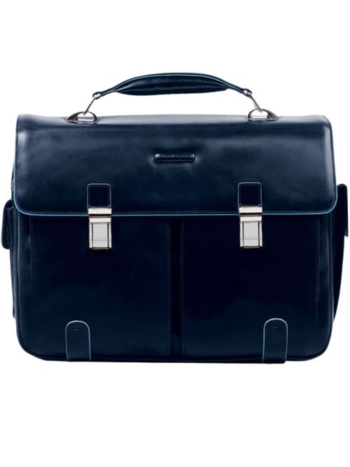Blue Square 15.6 Laptop Briefcase PIQUADRO | CA1068B2SBLU2
