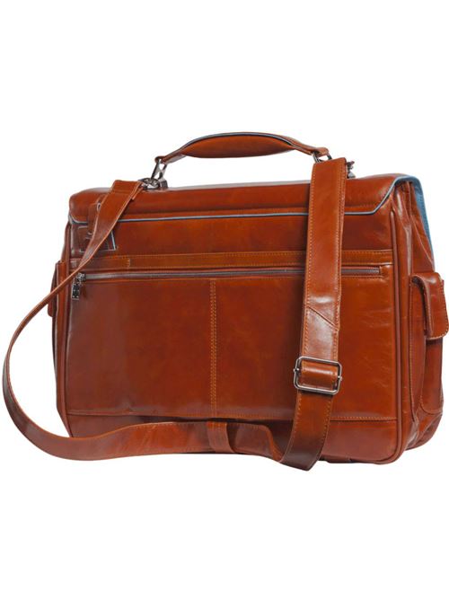 Blue Square 15.6 Laptop Briefcase PIQUADRO | CA1068B2SBLU2