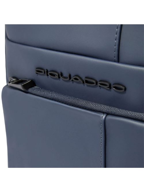 Borsello porta IPad in tessuto gommato PIQUADRO | CA1816W129WEBLU