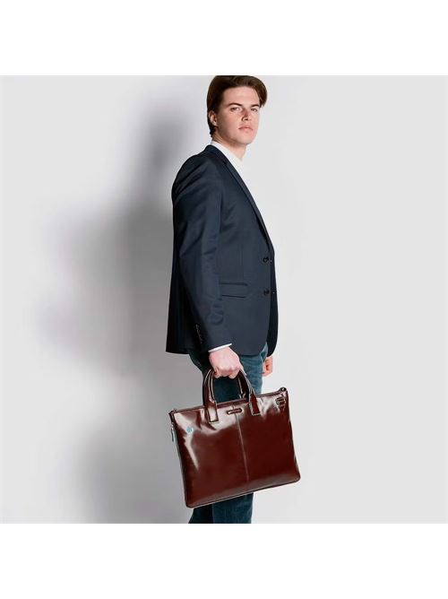 Schlanke Aktentasche für 15,6-Laptops PIQUADRO | CA4021B2SMO