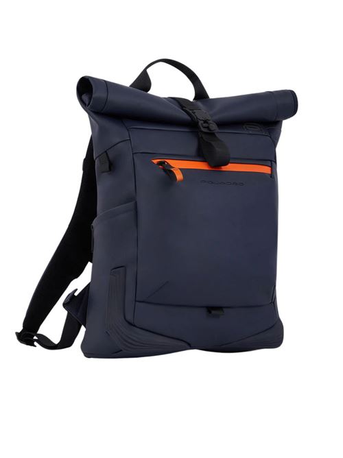 Roll-Top Rucksack mit wasserfestem PC 15,6 PIQUADRO | CA6291C20WSBLU