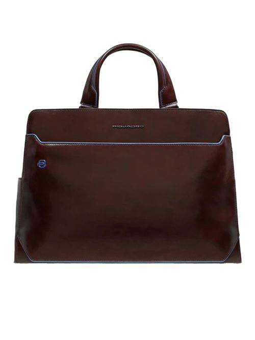 Blue Square 15.6 Laptop Briefcase PIQUADRO | CA6590B2SMO