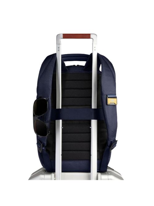 Zaino da viaggio porta pc 14 in tessuto riciclato PIQUADRO | CA6927S143BMEBLU