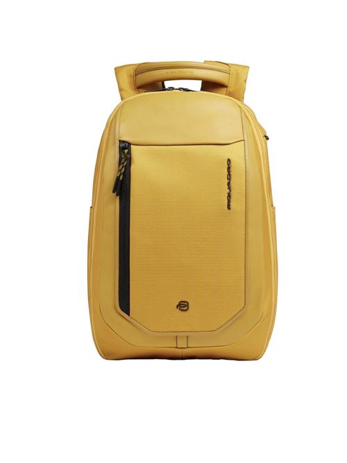 Zaino da viaggio porta pc 14 in tessuto riciclato PIQUADRO | CA6927S143BMEG