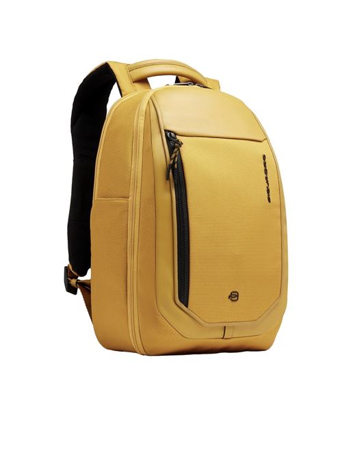 Zaino da viaggio porta pc 14 in tessuto riciclato PIQUADRO | CA6927S143BMEG
