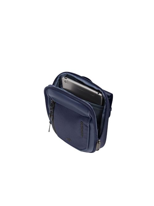 Recycled Fabric iPad Mini Men's Bag PIQUADRO | CA6933S143EBLU