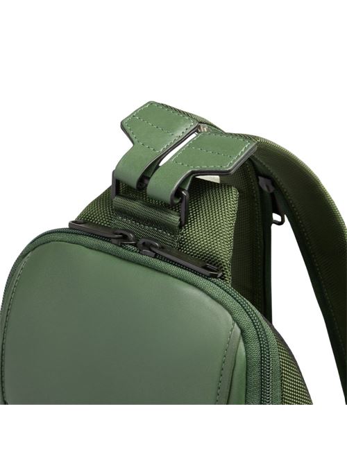 Zaino monospalla uomo in tessuto riciclato PIQUADRO | CA6934S143EVE