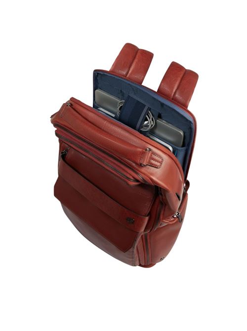 Travel backpack with USB and USB Type C ports PIQUADRO | CA7023S141BMECU