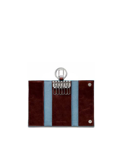 Blue Square Keychain PIQUADRO | PC1397B2SMO