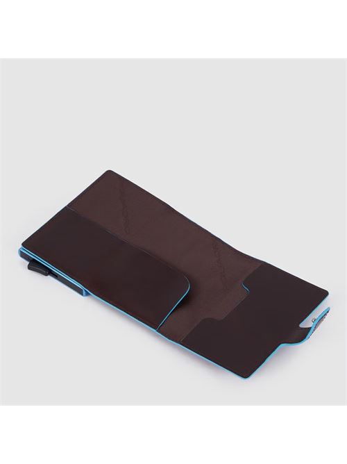 Blue Square portatessere in metallo PIQUADRO | PP5649B2BLRSMO