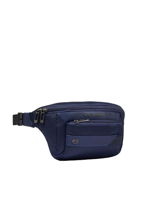Crossover mens carrier in recycled fabric PIQUADRO | CA2174W132.BLU