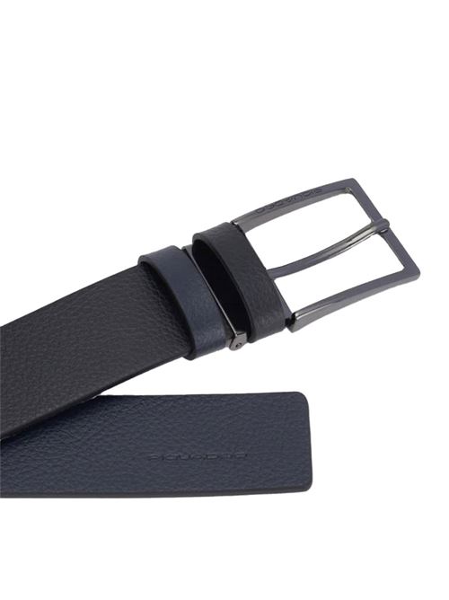 Umkehrbarer Herrengürtel mit Dornschließe PIQUADRO | CU5928MOSNBLU