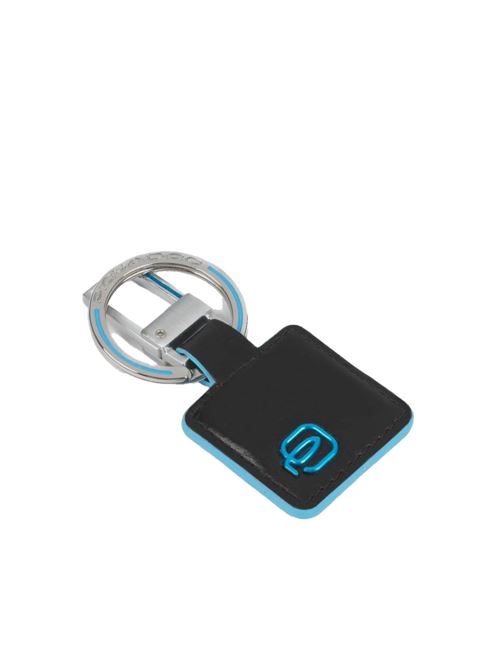 Blue Square leather keyring PIQUADRO | PC3757B2N