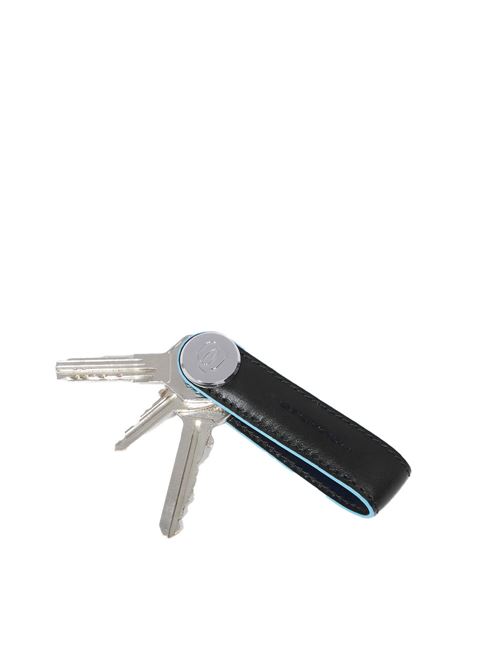 Blue Square key ring PIQUADRO | PC6566B2.N
