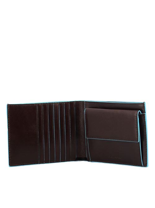 Blue Square Brieftasche für Herren mit Geldbörse PIQUADRO | PU1239B2RMO