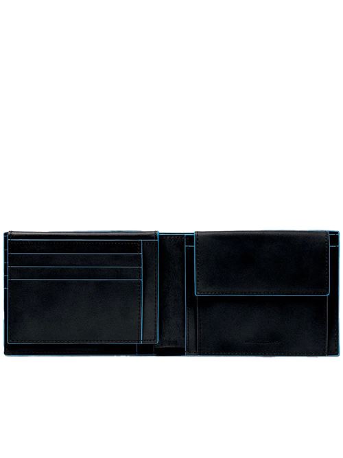 Blue Square portafoglio con porta documenti PIQUADRO | PU1392B2RN
