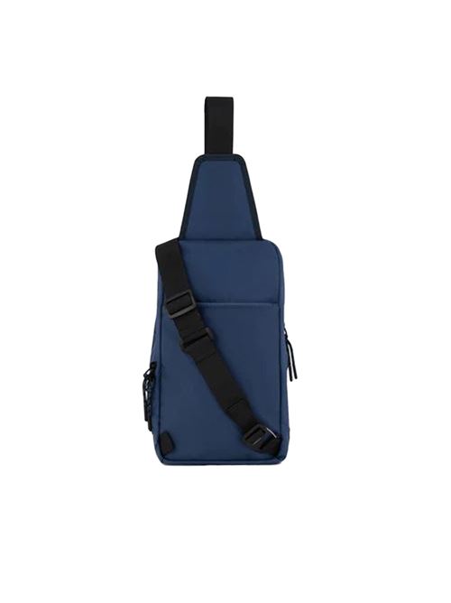 Single shoulder in recycled fabric PIQUADRO | CA6003S125.BLU