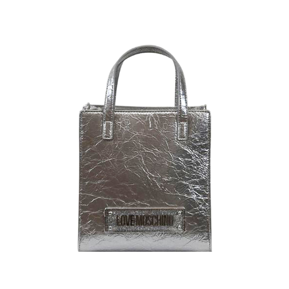 Love Moschino Borsa a tracolla 26 cm black-silver | sul