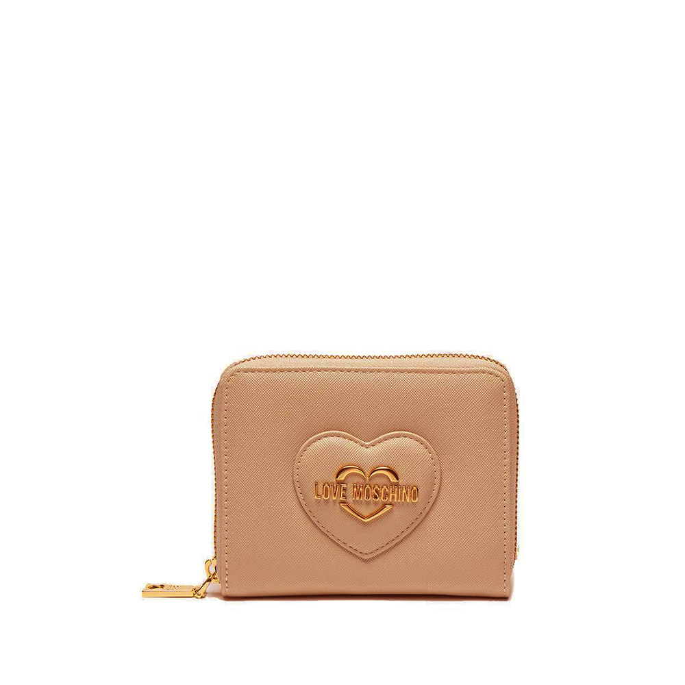 Bold Heart Zip Around Portafoglio